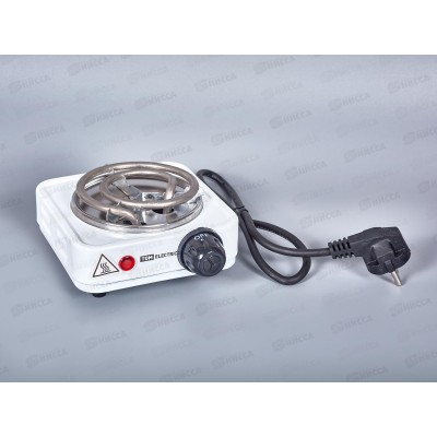 Плита электрическая одноконфорочная ЭПС1 мини  0,5кВт спираль, белая, TDM, 0017