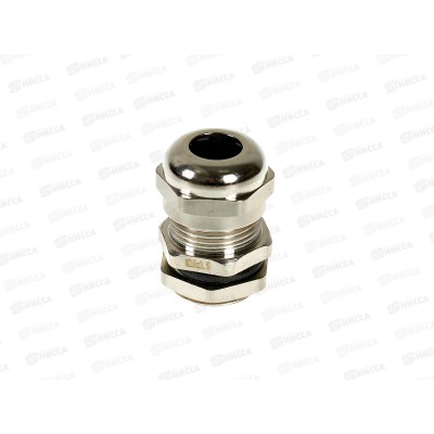 Сальник латунный M16X1,5, IP68, диаметр проводника 4,0-8,0мм