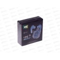 Наушники беспроводные BT Smart  вакуум More choice BW07 голубые