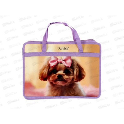 Папка дет. А4 с ручками Darvish Милая собачка DV-14113-14 *20