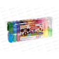 Легкий пластилин &quotMultiart" Чебурашка 24 цв. 10гр. FLUFFY24-121131