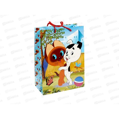Пакет подарочный 22х31х10см ml Глянцевый Союзмультфильм PML-127490-СG