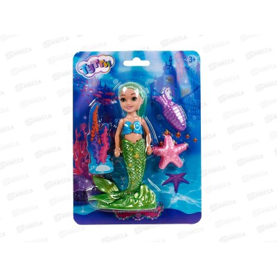 Кукла русалка 14см, с аксесс., Y2204O0217-2-RU "Тутти" Кукла русалка 14см, с аксесс., Y2204O0217-2-RU "Тутти"