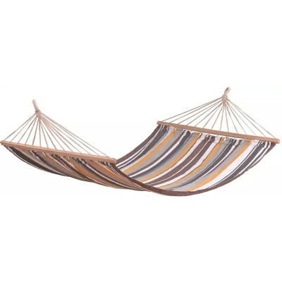 Гамак подвесной 200*150см нагрузка до 100кг Beige RUSH WAY, 395991  гб