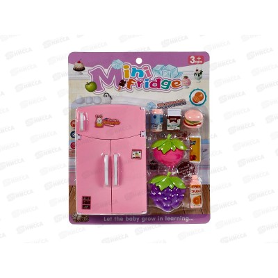 Игрушка №810 Холодильник с продуктами, блистер 28*21*5