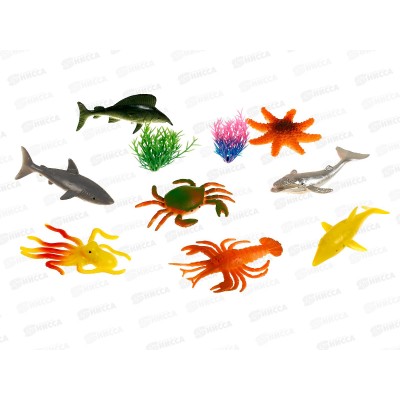 Набор морских обитателей №104-21 пакет 20*15*4