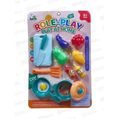 Набор продуктов №РН-116 с посудой 13пред. блистер 43*5*28