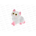 Игрушка-антистресс  Котик 10*7см цвета в асс. в уп. M-20369 *16