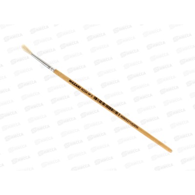 Кисть Mazari М-5235 Коза 5  кругл. худож. *25/500
