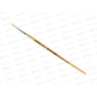 Кисть Mazari М-5236 Коза 6 кругл. худож. *25/500 Кисть Mazari М-5236 Коза 6 кругл. худож. *25/500