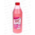 Крот розовый Турбо гель для прочистки труб 1л  *9