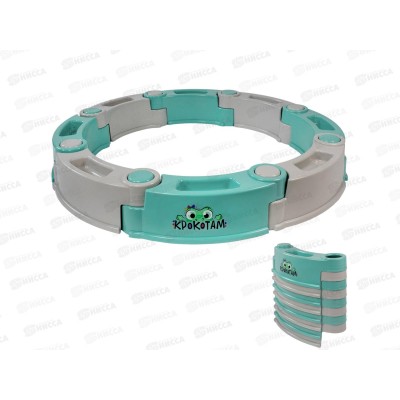 Песочница модульная Крокотам 8 сегментов мятный и серый 8П417813