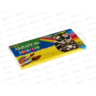 Акварель Profit 12цв, б/к, к/у, КА-2774 *10 Акварель Profit 12цв, б/к, к/у, КА-2774 *10
