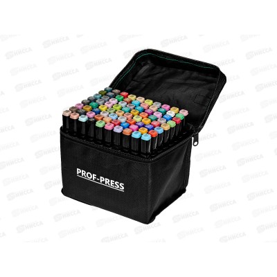 Маркеры двуст. ПП COLORFUT TONES 80шт, для скетчинга, скош. МП-4051 *16