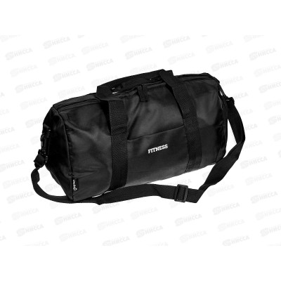 Сумка спортивная "O'MyBag", с ремнем, черная 19*43*19, СМ-2065 Сумка спортивная "O'MyBag", с ремнем, черная 19*43*19, СМ-2065