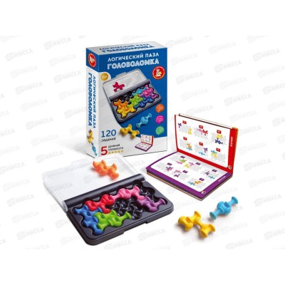 Игра головоломка "Логический пазл" фигурная 8эл 70057 Учись играя