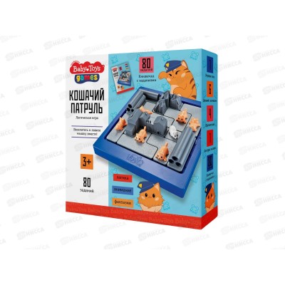 Игра настольная "Кошачий патруль" 70033 Baby Toys Игра настольная "Кошачий патруль" 70033 Baby Toys