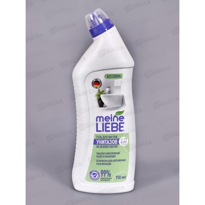 MEINE LIEBE Гель для унитазов 750мл new Formula *12 MEINE LIEBE Гель для унитазов 750мл new Formula *12
