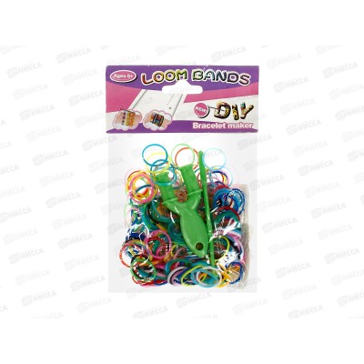 Украшения и аксессуары-набор &quotМодница&quot 41211 резиночки для плетения цветные с крючком и рогаткой 100785789/2013-1