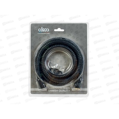 Душевой шланг черный матовый EМ40-7