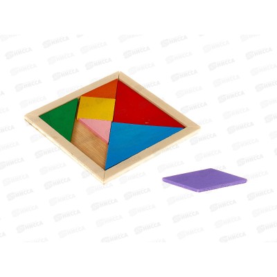 Танграм "Волшебные фигуры" 7эл. (дерево) 1001259