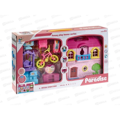 Кукольный домик &quotParadise&quot с мебелью и аксесс. 2в, 100176