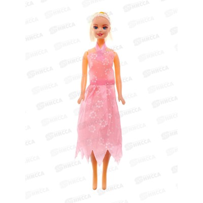 Кукла-модель 29см в нарядном платье, 3в, 1000006