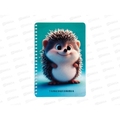 Записн.книжка  Апплика А5, Милый ёжик  40л., С0859-85 *24