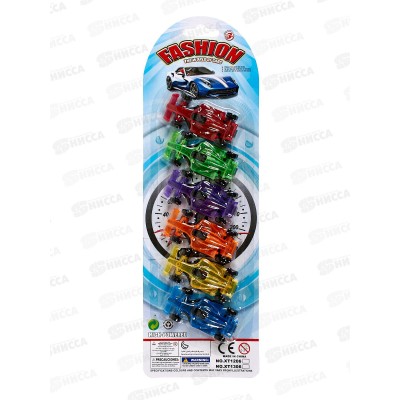 Набор машинок "Болиды" 6шт, 1002172 Набор машинок "Болиды" 6шт, 1002172