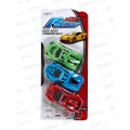 Набор инерц. машинок "Городская гонка" 3шт, 1002190