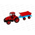 Трактор с прицепом инерц., 3 вида, 1000615