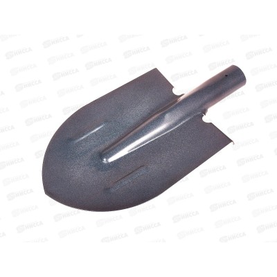 Лопата штыковая ЛКО, 215х394 ребр.жест. (рельс) порошковая окраска, тулейка d40, 24-02-037