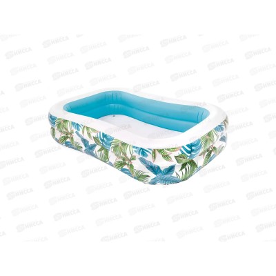 Бассейн 57177 (229х152х48) Tropical SWIM от 3-х лет  INTEX