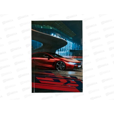 Кн.зап. АКАД А5 80л Красное авто 13414-EAC *20/320