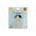 Шар фольгированный "Цифра 8" серебро Акад MNZP-SL8-BLN16-H1 *10