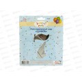 Шар фольгированный &quotЦифра 7&quot серебро Акад MNZP-SL7-BLN16-H1 *10
