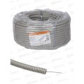 Труба гофрированная ПВХ d16 с зондом (100м) тяжелая TDM, 0101 *100