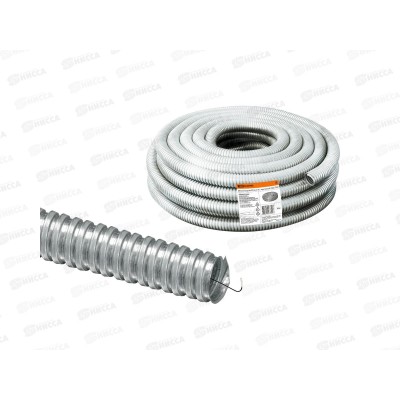 Металлорукав РЗ-Ц-Х 18 с протяжкой (50М) TDM Металлорукав РЗ-Ц-Х 18 с протяжкой (50М) TDM