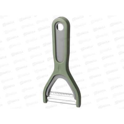 Овощечистка цвет зеленый 2в1 671-504 *24 Овощечистка цвет зеленый 2в1 671-504 *24