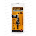 Сверло ступенчатое Stayer Pro-Max 4-20мм 9ступ винт спир 29661-4-20-9