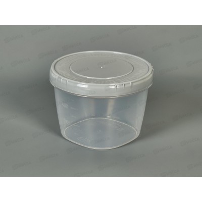 Емкость (Банка) 750мл крышка серая *50 Емкость (Банка) 750мл крышка серая *50