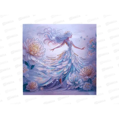 Алмазная мозаика MAZARI  Феи микс 30*30см.,част.выкл., подрамн M-12259