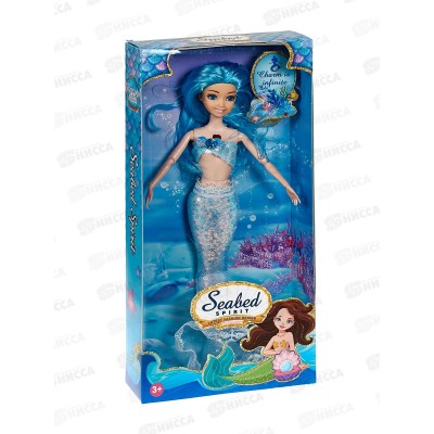 Кукла &quotРусалочка&quot 2966155 свет. эффекты в коробке 18*5*36,5см