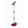 Микрофон на стойке со светом и звуком, 2983063 в коробке 19*6,5*35,5