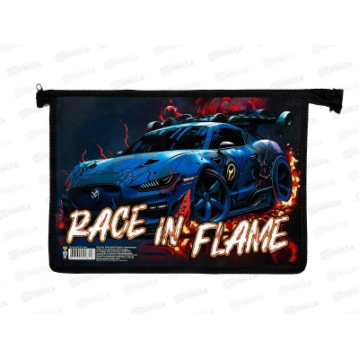 Папка пл. ПЧЕЛКА А4 Гоночное авто, молн., ПМ-А4-291 *50 Папка пл. ПЧЕЛКА А4 Гоночное авто, молн., ПМ-А4-291 *50