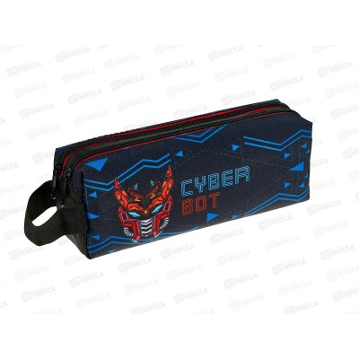 Пенал-косм. ПЧЕЛКА Cyber bot 2024 (с ручкой) 200*90*55, К-12 *20 Пенал-косм. ПЧЕЛКА Cyber bot 2024 (с ручкой) 200*90*55, К-12 *20
