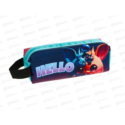 Пенал-косм. ПЧЕЛКА Ушастый монстрик 2024 (с ручкой) 200*90*55, К-12 Пенал-косм. ПЧЕЛКА Ушастый монстрик 2024 (с ручкой) 200*90*55, К-12