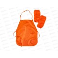 Набор д/тв.фартук и нарукавники  ПЧЕЛКА Оранжевый, НФ-1 *20 Набор д/тв.фартук и нарукавники  ПЧЕЛКА Оранжевый, НФ-1 *20