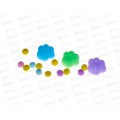 Игрушка-антистресс  Лапки 3шт. 3,5*3,5см в уп. M-20367  *24