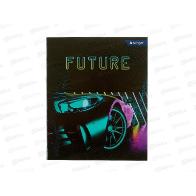 Тетрадь 36л кл. Alingar &quotFuture Car&quot А5 ,AL10344*12/72